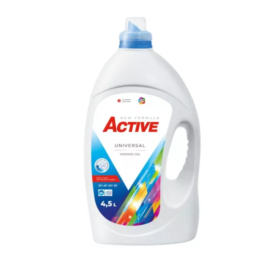 Active Universal mosógél 4,5 l (90 mosás) Active Universal mosógél 4,5 l (90 mosás)
