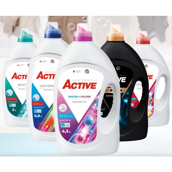 Active Universal mosógél 4,5 l (90 mosás) Active Universal mosógél 4,5 l (90 mosás)