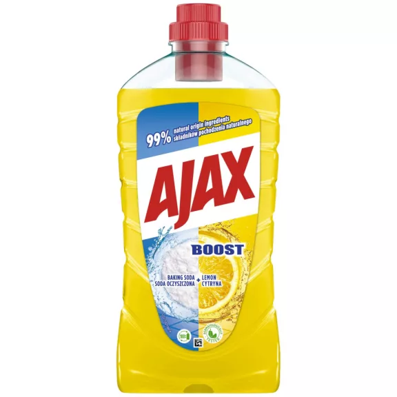 Ajax Boost háztartási tisztítószer Baking Soda és Lemon 1 l Ajax Boost háztartási tisztítószer Baking Soda és Lemon 1 l