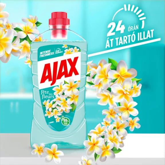 Ajax Floral Fiesta Lagoon Flowers általános háztartási tisztítószer 1 L