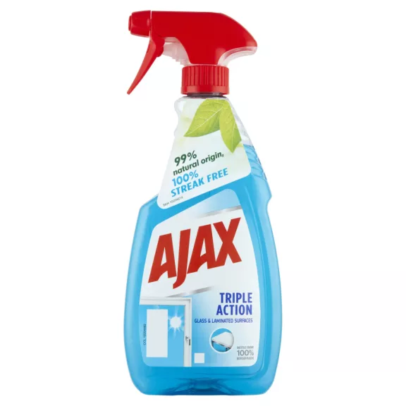 Ajax Triple Action háztartási ablaktisztító 500 ml Ajax Triple Action háztartási ablaktisztító 500 ml