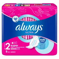 Always Ultra Super Plus egészségügyi betét 8 db