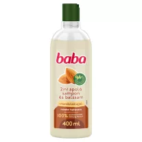 Baba 2in1 sampon és balzsam minden hajtípusra mandulaolajjal 400 ml