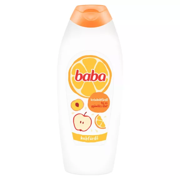 Baba tej és gyümölcs illat krémhabfürdő 750 ml Baba tej és gyümölcs illat krémhabfürdő 750 ml
