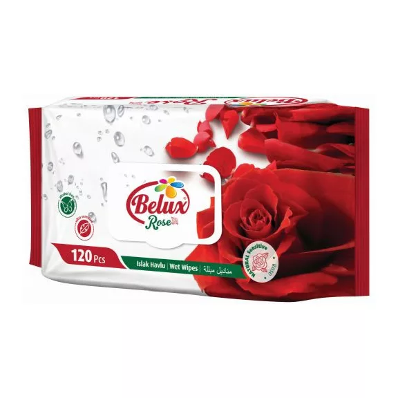 BELUX nedves törlőkendő rózsa (ROSE) 120 db flip top BELUX nedves törlőkendő rózsa (ROSE) 120 db flip top