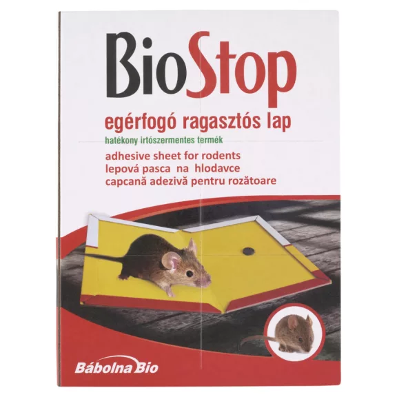 BioStop egérfogó ragasztós lap BioStop egérfogó ragasztós lap