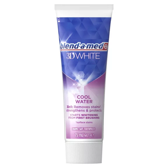Blend-a-med 3D White Cool Water Fogkrém 75 ml