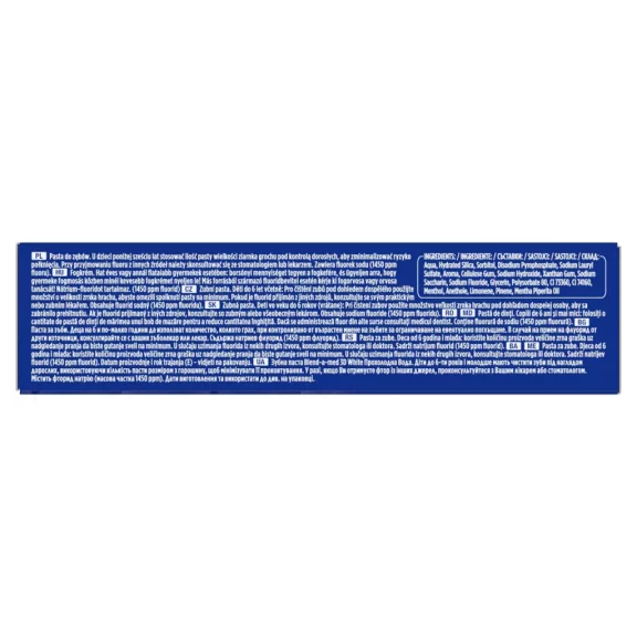 Blend-a-med 3D White Cool Water Fogkrém 75 ml