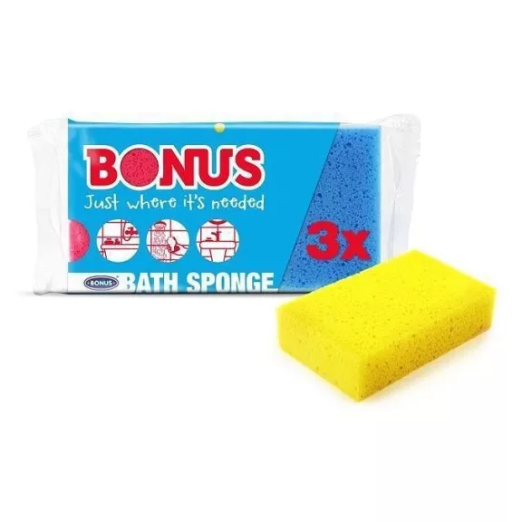 Bonus fürdőszivacs 3db Bonus fürdőszivacs 3db