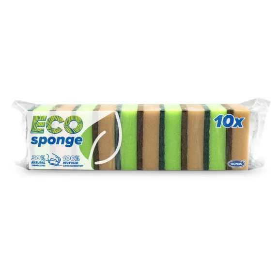 Bonus ECO mosogatószivacs 10 db Bonus ECO mosogatószivacs 10 db