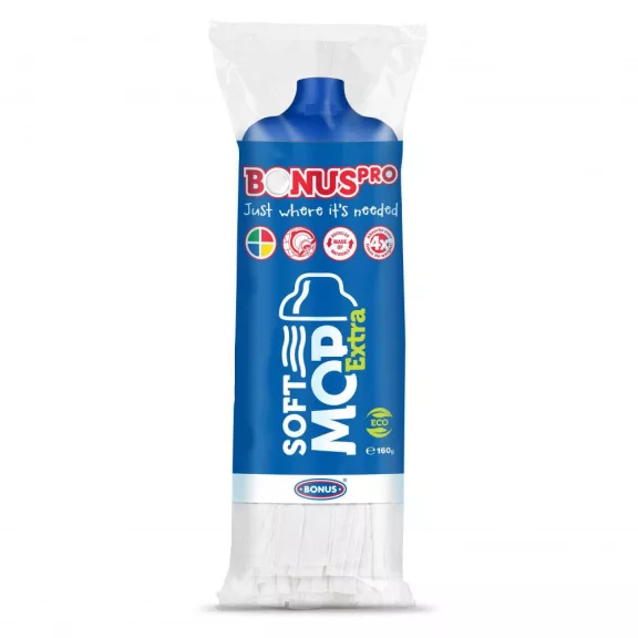 BonusPRO felmosófej SoftMOP Extra 160 g kék BonusPRO felmosófej SoftMOP Extra 160 g kék