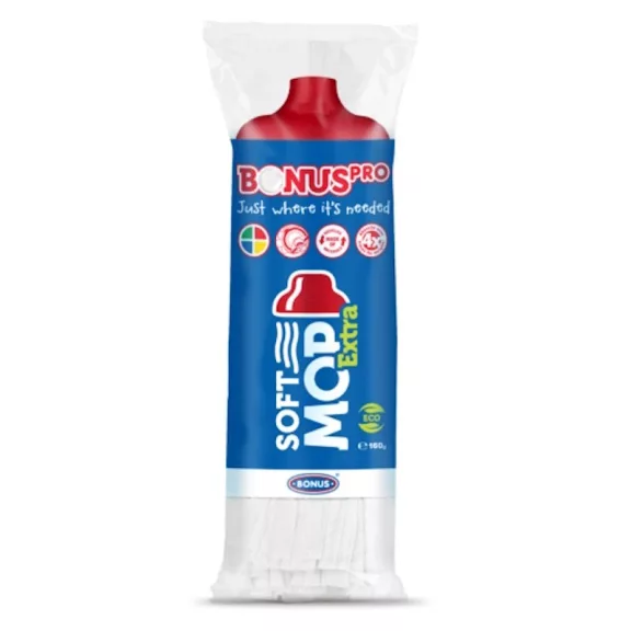 BonusPRO felmosófej SoftMOP Extra 160 g piros BonusPRO felmosófej SoftMOP Extra 160 g piros