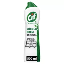   CIF Cleanboost Cream Original súrolókrém makacs szennyeződésekre 500ml