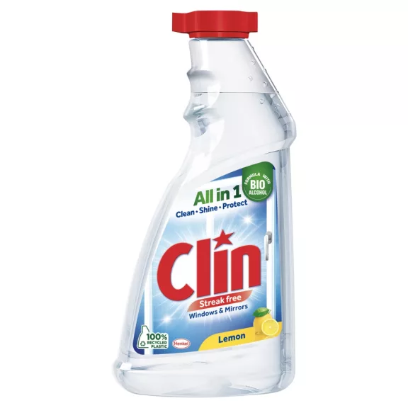 Clin Windows & Glass ablaktisztító utántöltő 500 ml Clin Windows & Glass ablaktisztító utántöltő 500 ml