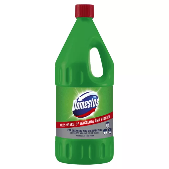 Domestos Professional Extended Power Pine Fresh fertőtlenítő hatású folyékony tisztítószer 2 L Domestos Professional Extended Power Pine Fresh fertőtlenítő hatású folyékony tisztítószer 2 L