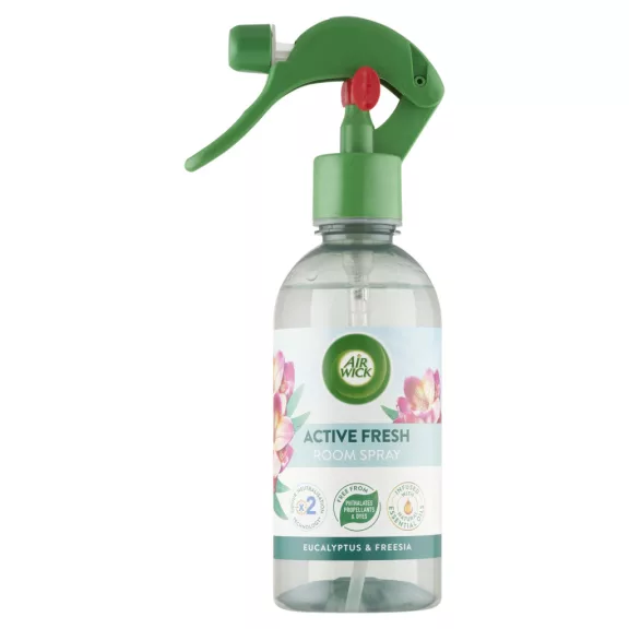 Air Wick Active Fresh Eukaliptusz és Frézia légfrissítő spray 237 ml