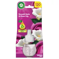   Air Wick utántöltő légfrissítő készülékhez - Bársonyos Szatén és Éji Liliom 19 ml