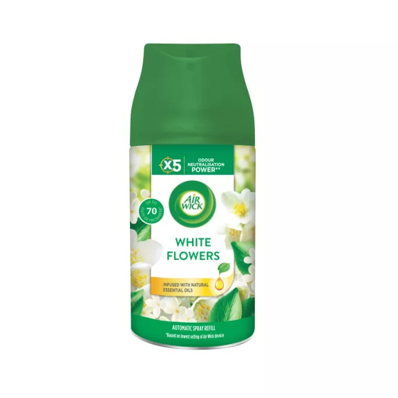 Air Wick Freshmatic légfrissítő utántöltő spray - Fehér Virágok 250 ml Air Wick Freshmatic légfrissítő utántöltő spray - Fehér Virágok 250 ml