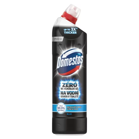 Domestos Zéró Blue WC vízkőoldó 750 ml Domestos Zéró Blue WC vízkőoldó 750 ml