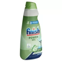 Finish Power All in 1 0% Gépi Mosogatógél 900 ml – 60 Mosogatás, Foszfát- és Tartósítószermentes Teljes Power tisztítóerő foszfát, tartósítószer és színezék nélkül – tudatos mosogatás minden nap