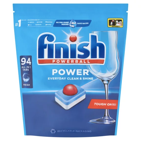 Finish All in 1 Max mosogatógép-tabletta 94 db – Powerball All in 1 Teljesítmény, Illatmentes Finish All in 1 Max mosogatógép-tabletta 94 db – Powerball All in 1 Teljesítmény, Illatmentes