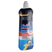 Finish Rinse & Shine Aid öblítőszer Citrom illat 800 ml – 160 Mosáshoz, Friss Citromillattal, Vízfoltmentes