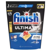 Finish Powerball Ultimate All in 1 Lemon mosogatógép kapszula 100 db – Ultimate Teljesítmény Citromos Frissességgel