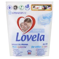   Lovela Baby Hipoallergén Mosókapszula fehér és színes ruhákhoz 60 db