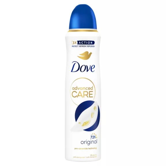 Dove Advanced Care Original izzadásgátló dezodor 150 ml Dove Advanced Care Original izzadásgátló dezodor 150 ml