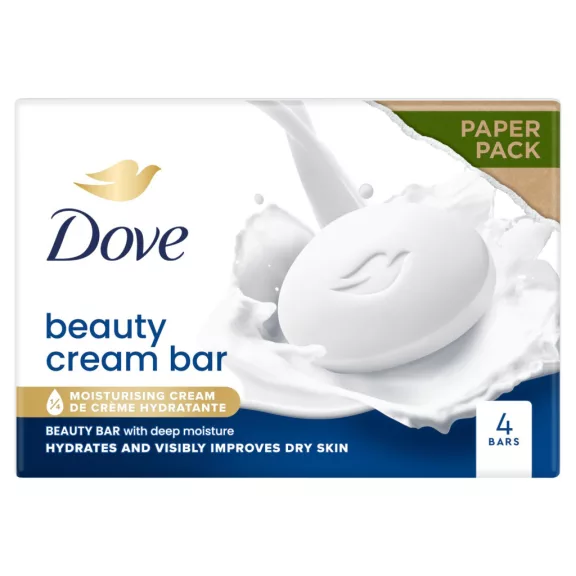 DOVE Beauty Cream szépségápoló krémszappan 4x 90 g DOVE Beauty Cream szépségápoló krémszappan 4x 90 g