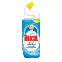   Duck Deep Action WC-tisztító fertőtlenítő gél Marine illattal 750 ml