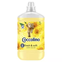 Coccolino Fresh and Soft Happy Yellow öblítőkoncentrátum 68 mosás 1700 ml