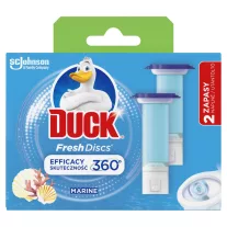   Duck Fresh Discs Marine zselés WC-öblítő korong utántöltő 2x36ml