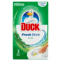   Duck Fresh Stick Pine Fenyő zselés WC-öblítő csík 3 x 9 g (27 g)