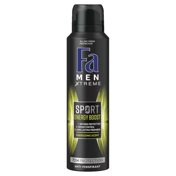 Fa Men Xtreme izzadásgátló deospray 150 ml Sport Energy Boost Fa Men Xtreme izzadásgátló deospray 150 ml Sport Energy Boost