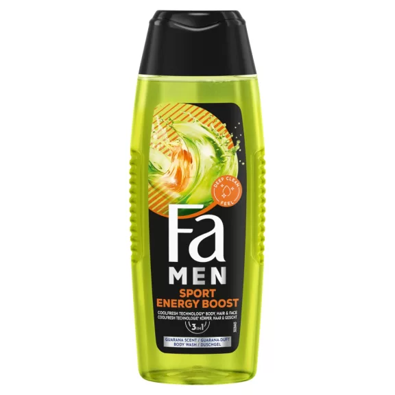Fa Men Xtreme Sport Energy Boost tusfürdő 250 ml Fa Men Xtreme Sport Energy Boost tusfürdő 250 ml