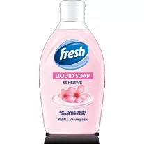  FRESH folyékony szappan virág illatú utántöltő (Sensitive) 1l