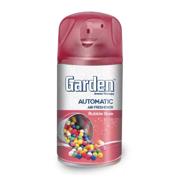 Garden elektromos légfrissítő utántöltő 260 ml Bubble Gum Garden elektromos légfrissítő utántöltő 260 ml Bubble Gum