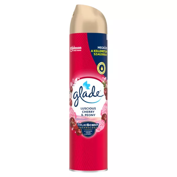 Glade Zamatos cseresznye és bazsarózsa légfrissítő aeroszol 300 ml Glade Zamatos cseresznye és bazsarózsa légfrissítő aeroszol 300 ml