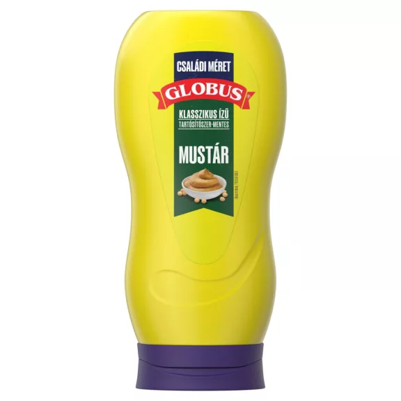 Globus klasszikus ízű mustár 720 g Globus klasszikus ízű mustár 720 g