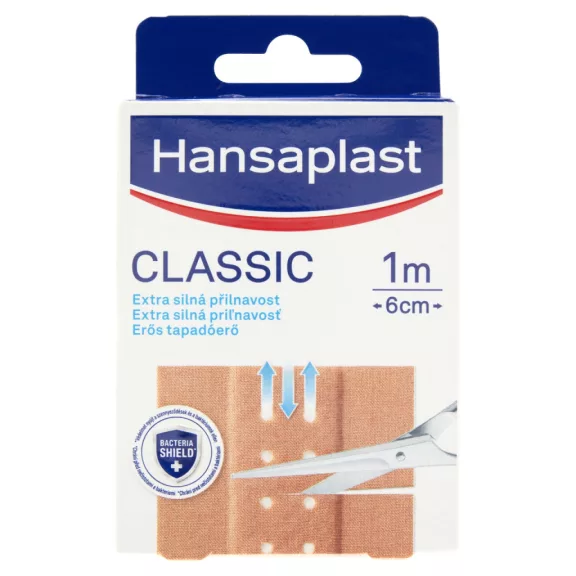Hansaplast Classic sebtapasz 1 m x 6 cm