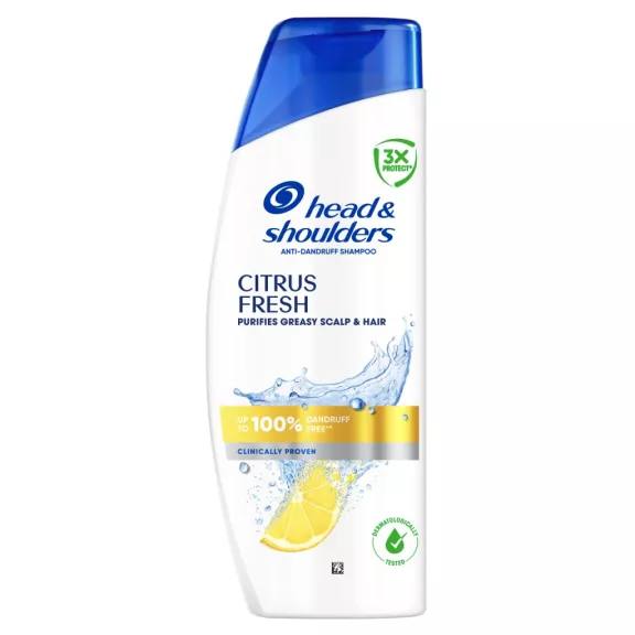Head & Shoulders Citrus Fresh Korpásodás Elleni Sampon 400 ml Head & Shoulders Citrus Fresh Korpásodás Elleni Sampon 400 ml