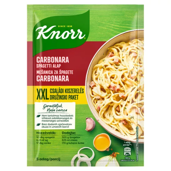 KNORR Carbonara alap XXL 60 g KNORR Carbonara alap XXL 60 g