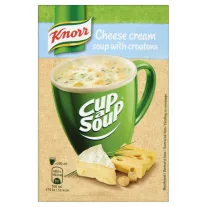 Knorr Cup a Soup bögrés instant sajtkrémleves zsemlekockával 22 g