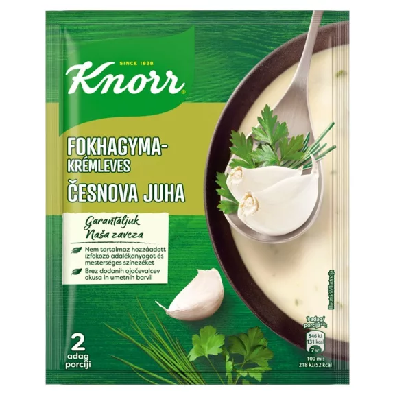 KNORR Fokhagymakrémleves 61 g KNORR Fokhagymakrémleves 61 g