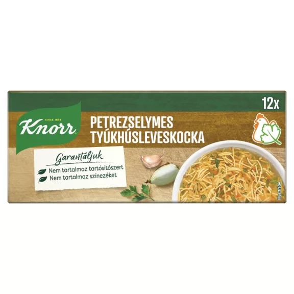 Knorr petrezselymes tyúkhúsleveskocka 12 x 10 g (120 g) Knorr petrezselymes tyúkhúsleveskocka 12 x 10 g (120 g)