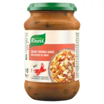 KNORR Tejszínes paprikás üveges szósz 400 g