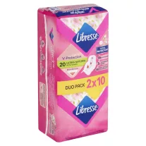   Libresse Ultra+ Natural szárnyas egészségügyi betét 2 x 10 db