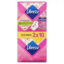   Libresse Ultra+ Natural szárnyas egészségügyi betét 2 x 10 db