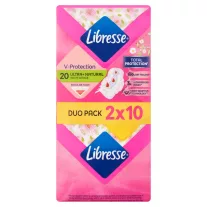Libresse Ultra+ szárnyas egészségügyi betét 2 x 10 db